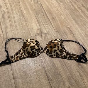 Animal print Bra 32b push-up